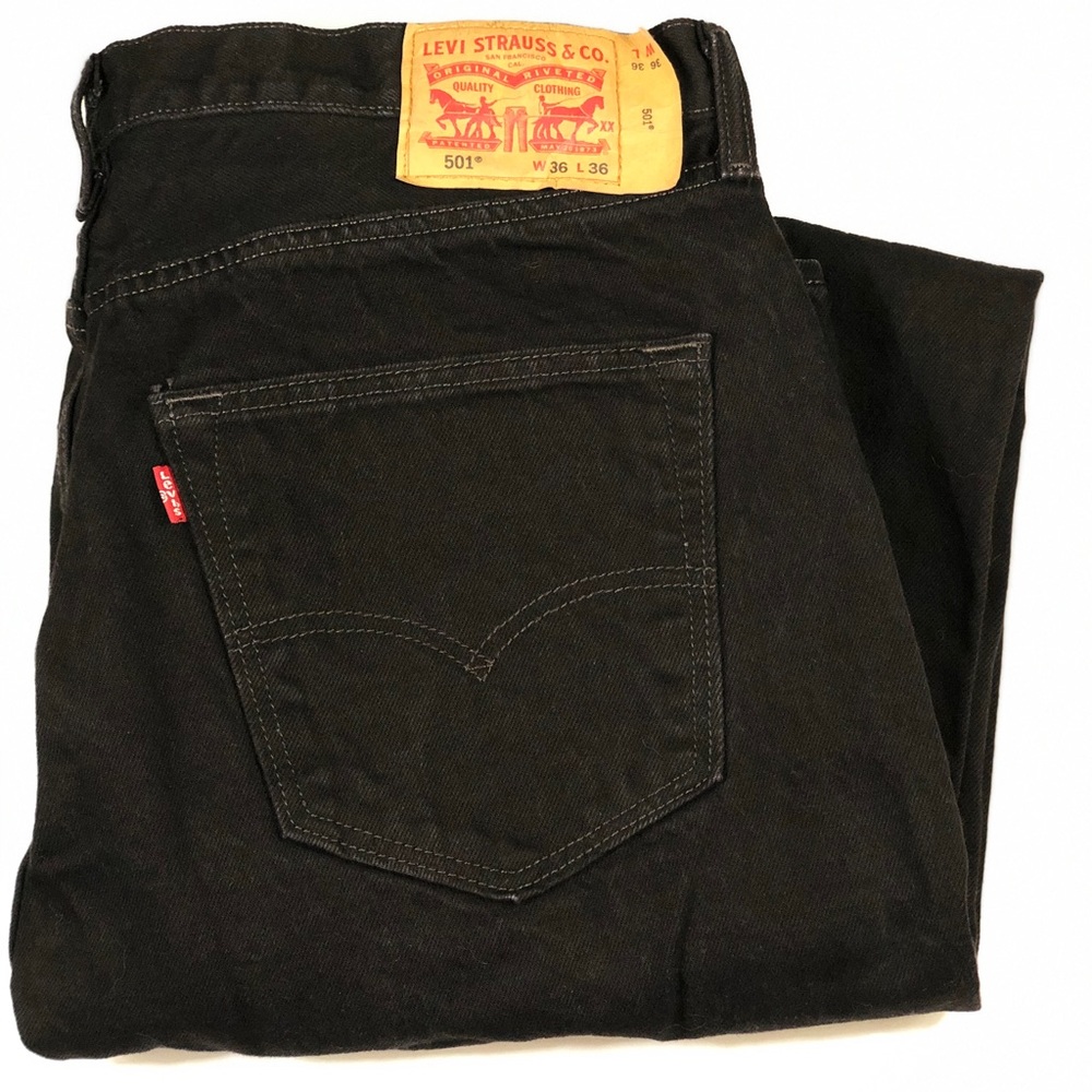 501 Levi Jeans 36 x 36 Big and Tall